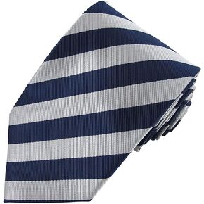 Jacob Alexander Men's 1/2-Inch Stripes School College Slim Neck Tie