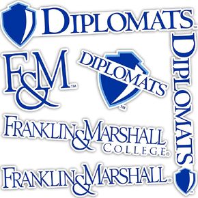 Desert Cactus Franklin & Marshall College Sticker Diplomats F&M Stickers Vinyl Decals Laptop Water Bottle Car Scrapbook T2 (Type 2)