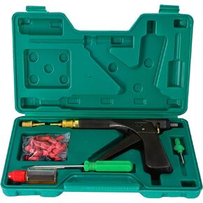 VideoPUP Tire Repair Kit, Heavy Duty Tire Plug Kit Universal Tire Repair Tools to Fix Punctures and Plug Flats Patch Kit for Motorcycle, Truck, ARB, ATV, Tractor, RV, SUV, Trailer