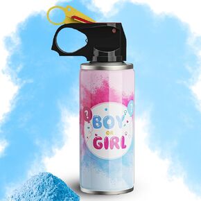 Gender Reveal Fire Extinguisher Color Blaster, 1 Blue Blaster for Baby Boy Gender Reveal