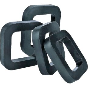 2 inch Hitch Silencer pad Hitch Silencer pad Provide Buffering for Tow Hitch Silencer (Black)