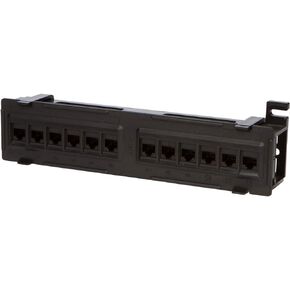 Buyer's Point 24 Port Cat6 RJ45 Patch Panel | Built for Rack or Wall Mount Cable Management w/Punch Down Tool, Server Compatible with Cat 3/4/5/5e/6 — 1 Pack