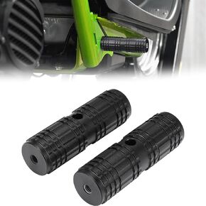 KEMIMOTO Foot Pegs Anti-Skid Easy Mount Design Front Footpeg Rests Accessories Compatible with Ruckus