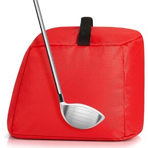 Golf Impact Cube Swing Trainer Bag Golf Training Aid One Outer Bag and One Inner Bag Portable Swing Training Aids/Angle/Scooping Practice Driving Golf Gifts for Men (Filling Not Included)