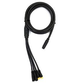 Electric Bike Julet Waterproof 8 Pin 1T4 Cable Extension Cable Motor Controller/Ebrake/Throttle/Display 1 to 4 2Pin 3Pin 5Pin ​Ebike Conversion Kit…