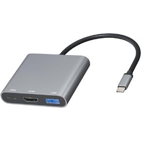 USB Hub HDMI Type C Adapter, DAPOKJD USB C to HDMI Multiport Adapter with 100W PD in Charging Port+USB3.0 5Gbps Port USB-C Multiport Dongle Compatible for Ipad/MacBook Pro/Air/Switch and More