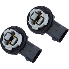 Turn Signal Tail Light Socket(2PCS). Tail Lamp Lights Wiring Harness Plug Connectors Holder. Replaces Part # 68226719AA.Fit for Dodge Ram 1500 2009-2020,Ram 2500 3500 2010-2020.