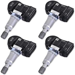 Tire Pressure Sensors Auto_Relearn Tpms Sensors 315MHz Set of 4 Compatible with 2004-2016 Dodge 2006-2016 J E E P Replaces OE#68001696AB 56053030AC 56029465AB