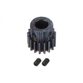 uxcell 1Mod 17T Pinion Gear 8mm Bore Hardened Steel Motor Rack Spur Gear with Step for RC Car Truck Buggy Gear Drive