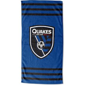 Northwest MLS Earthquakes Beach Towel, Team Colors, 30" x 60"