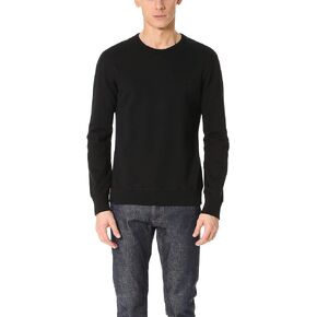 Men's Midweight Terry Slim Crewneck Sweatshirt