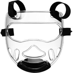 BESPORTBLE Kids Face Mask Boxing Karate Headgear Removable Soft Head Gear for Sparring Grapplings Muay Thai Kickboxing Taekwondo Training (8.78 * 7.8inch)