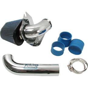 BBK Performance 1557 Cold Air Intake System - Power Plus Series Performance Kit For Ford Mustang 5.0L - Fenderwell Style - Chrome Finish