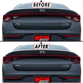 SlickMod PreCut Vinyl Smoke Tint for 2021-2022 Kia K5 Tail Light And Reflector (1. Full Taillight, 20 Percent Dark Smoke)