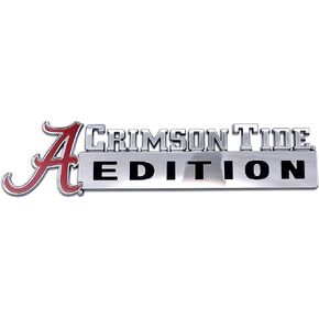 University Alabama Edition Auto Emblem