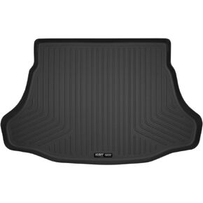Husky Liners Weatherbeater Floor Mats | Fits 2016 - 2022 Toyota Prius, 2017 - 2021 Toyota Prius Prime | Front & 2nd Row, 3-pc Black - 98991