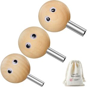Safety Eyes Installation Tools,Washers Insertion Tool for Safety Eyes, Crochet Tool for Amigurumi Eyes,Doll Making Supplies,DIY Craft Stuffed Animal Eyes Install,3pcs