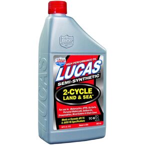 Lucas Oil 10467 Land and Sea 2-Cycle Oil - 1 Quart