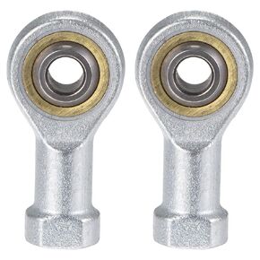 uxcell 2pcs SI5TK PHSA5 Spherical Rod End Bearing 5mm Bore Self-Lubricated Joint Bearing M5x0.8 Right Hand Female Thread Connector