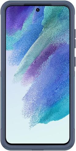 حافظة OtterBox Galaxy S21 FE 5G (فقط) من سلسلة Commuter - سوداء، نحيفة ومتينة، مناسبة للجيب، مع حماية للمنافذ in Kuwait