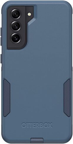 حافظة OtterBox Galaxy S21 FE 5G (فقط) من سلسلة Commuter - سوداء، نحيفة ومتينة، مناسبة للجيب، مع حماية للمنافذ in Kuwait