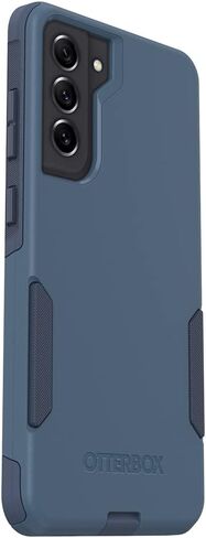 حافظة OtterBox Galaxy S21 FE 5G (فقط) من سلسلة Commuter - سوداء، نحيفة ومتينة، مناسبة للجيب، مع حماية للمنافذ in Kuwait
