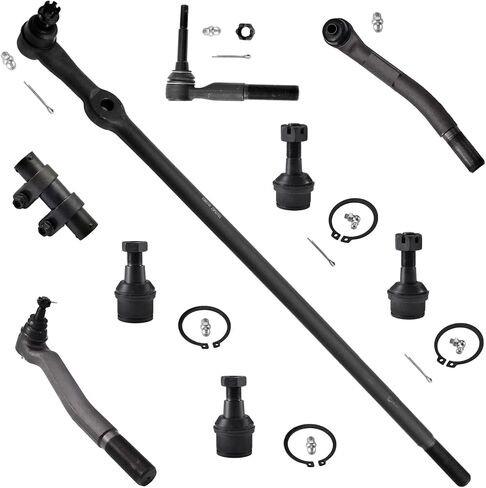 ASTARPRO - 9pc 4WD Front Suspension Kit Upper and Lower Ball Joints and Front Inner Tie Rods Drag Link and Outer Tie Rod Ends and Adjusting Sleeve Compatible with 2005-2010 Ford F-250 F-350 Super Duty in Saudi Arabia
