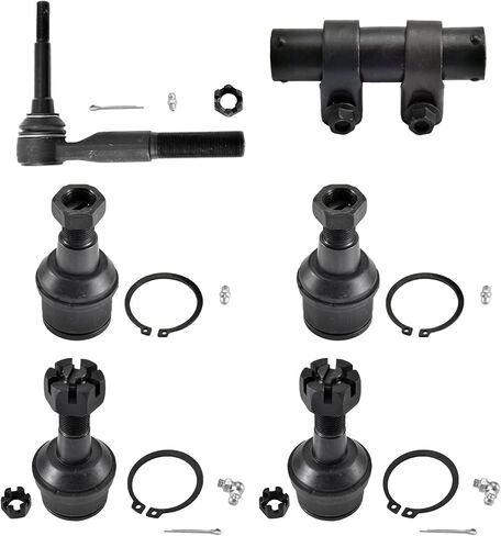 ASTARPRO - 9pc 4WD Front Suspension Kit Upper and Lower Ball Joints and Front Inner Tie Rods Drag Link and Outer Tie Rod Ends and Adjusting Sleeve Compatible with 2005-2010 Ford F-250 F-350 Super Duty in Saudi Arabia