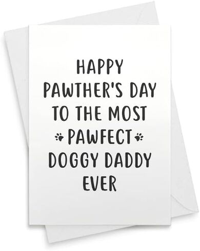 Funny Dog Dad Card,Father's Day Card,Fathers Day Cards - Father's Day [00281] in Saudi Arabia