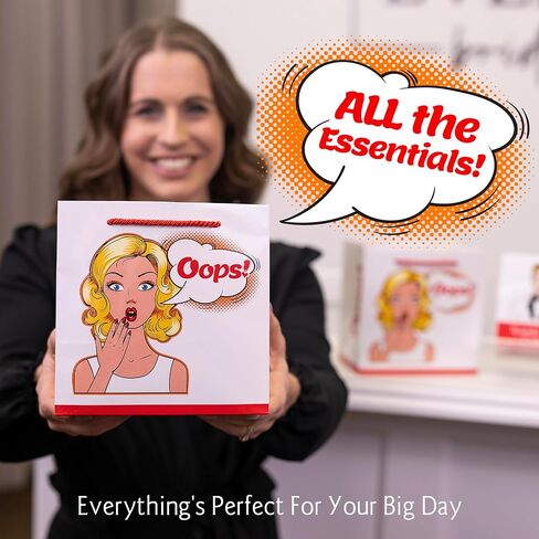 Oops! Wedding Day Emergency - Brides, Groom, Wedding Party - Day of Event Emergency - Garment Repairs, Fixes & Cleaning Solutions - Prevents Wardrobe Malfunction - Perfect Shower Gift in Saudi Arabia