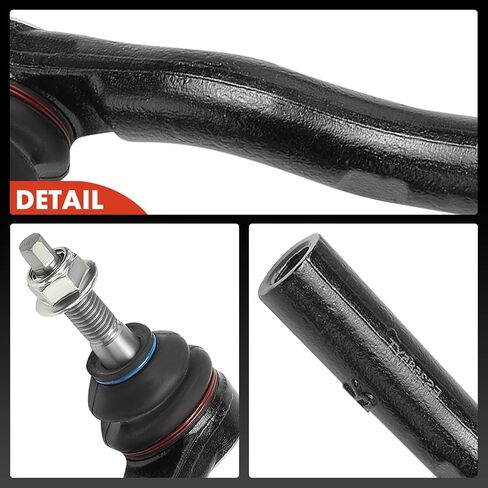A-Premium 2 x Front Outer Tie Rod Ends, Compatible with Cadillac CTS 2003 2004 2005 2006 2007 in Saudi Arabia