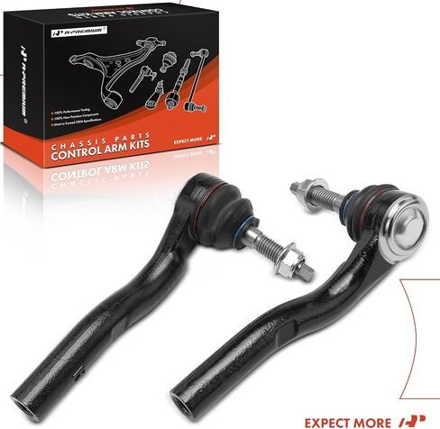 A-Premium 2 x Front Outer Tie Rod Ends, Compatible with Cadillac CTS 2003 2004 2005 2006 2007 in Saudi Arabia