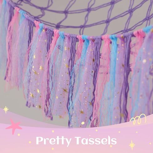 أرجوحة لعبة Homcosan للحيوانات المحشوة، منظم شبكة تخزين معلقة على الحائط مع ضوء LED، أرجوحة حيوانات محشوة لغرفة نوم الأطفال، أرجوحة شبكية من القطيفة بوهو مكرامية 58 بوصة 46 بوصة 46 بوصة in Kuwait