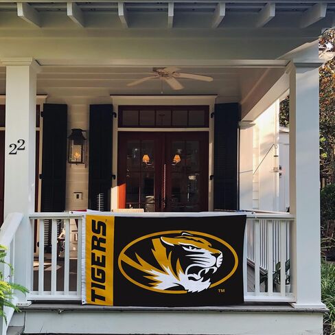 Desert Cactus University of Missouri Flag Tigers MU Mizzou Flags Banners 100% Polyester Indoor Outdoor 3x5 (Team Name) in Saudi Arabia