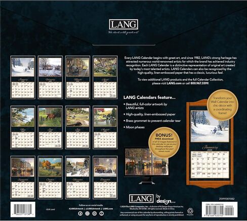 LANG Treasured Times 2025 Wall Calendar (25991001882) in Saudi Arabia