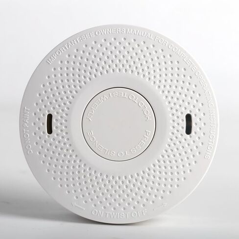 ANKA Smoke Alarms 10 Years Battery Dual Smoke Sensor Alarm with Voice Warning, 10 Year Lithium Battery Fire Alarm,Complies with UL 217 & UL 2034 Standards, Fire Alarms Detector in Saudi Arabia