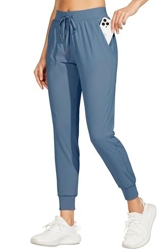 Willit Women's Joggers Pants Lightweight Athletic Sweatpants with Pockets Running Workout Casual Tapered Pants in Saudi Arabia