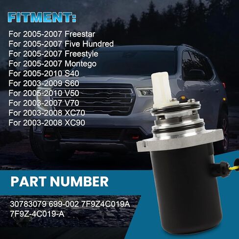 AWD Coupling Oil Pump Rear 30783079 699-002 for Freestar Five Hundred Freestyle Montego S40 S60 V50 V70 XC70 XC90 Replaces 7F9Z4C019A 7F9Z-4C019-A in Saudi Arabia