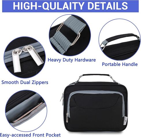 Large Pen Pencil Case,VONXURY High Capacity Art Colored Pencil Pouch Portable Stationery Organizer With 2 Detachable Layers 54 Slots Multiple Zipper Pockets for School Office College in Kuwait