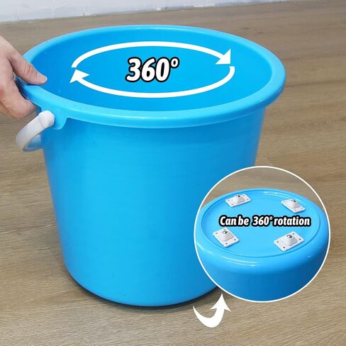 KIMOBER 8PCS Self Adhesive Mini Caster Wheels,Universal Swivel Wheels 360 Degree Rotation Pulley for Storage Boxes Furniture Trash Bottom in Saudi Arabia