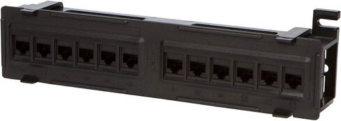 Buyer's Point 24 Port Cat6 RJ45 Patch Panel | Built for Rack or Wall Mount Cable Management w/Punch Down Tool, Server Compatible with Cat 3/4/5/5e/6 — 1 Pack in Saudi Arabia