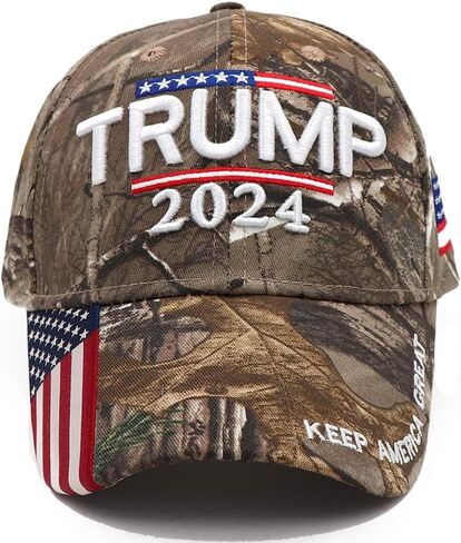 Trump 2024 Hat, Donald Trump 2024 MAGA Hat Embroidery Adjustable Keep America Great Baseball Cap in Saudi Arabia