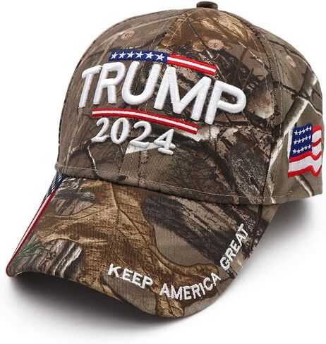 Trump 2024 Hat, Donald Trump 2024 MAGA Hat Embroidery Adjustable Keep America Great Baseball Cap in Saudi Arabia