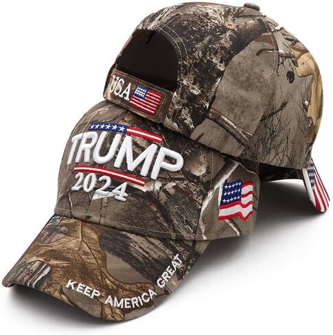 Trump 2024 Hat, Donald Trump 2024 MAGA Hat Embroidery Adjustable Keep America Great Baseball Cap in Saudi Arabia