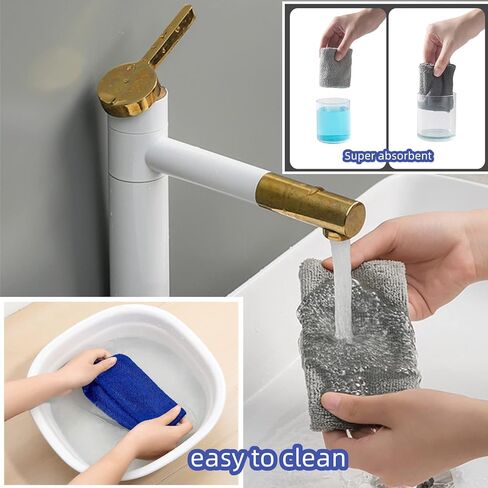 Retractable Gap Dust Cleaner, Cleaning Tool Under Appliance Or Sofa,Microfiber Hand Duster, Detachable and Washable Gap Cleaning Brush, Couch Cleaner, Including A Replacement Cloth Cover（Blue） in Saudi Arabia