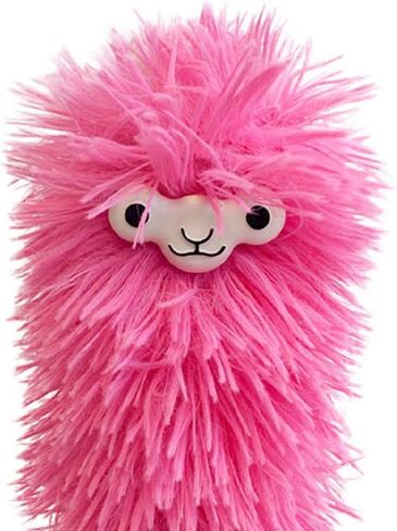 Gift Republic Fuzzy Pink Llama Duster, - GR450039 in Saudi Arabia