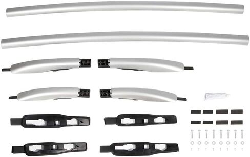 INEEDUP قضبان متقاطعة قضبان علوية حامل سقف مناسب لسيارة Ford Escape Sport Utility 4 أبواب 2013-2016 OE Style Bolt-On Roof Rack Rail Cross Bar الأمتعة حامل البضائع، 2 حزمة in Kuwait