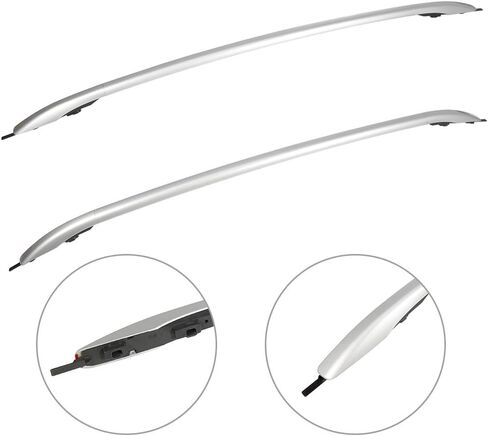 INEEDUP قضبان متقاطعة قضبان علوية حامل سقف مناسب لسيارة Ford Escape Sport Utility 4 أبواب 2013-2016 OE Style Bolt-On Roof Rack Rail Cross Bar الأمتعة حامل البضائع، 2 حزمة in Kuwait