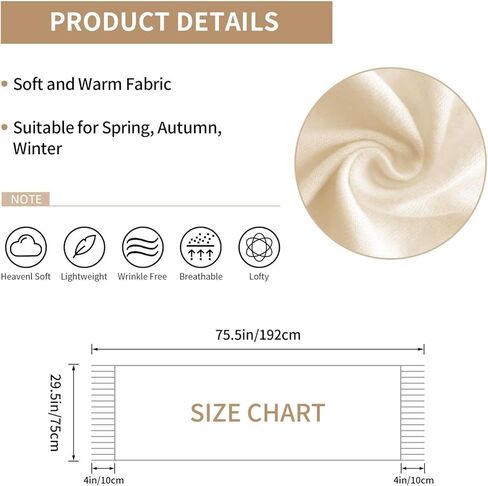 وشاح طويل ملون على شكل فراشة يلتف الباشمينا للنساء والفتيات مع شرابات ناعمة ودافئة in Kuwait