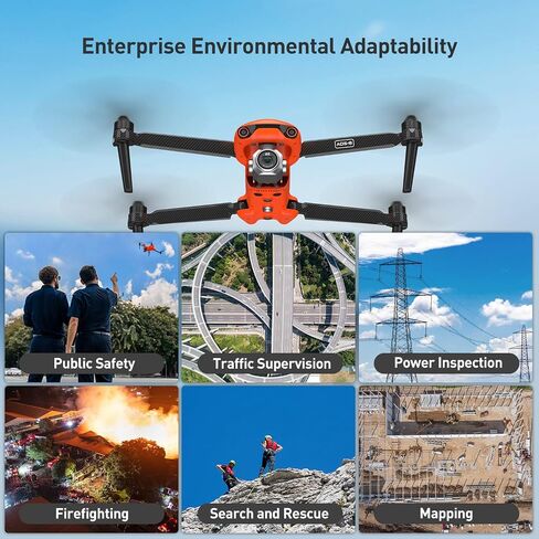 حزمة Autel Robotics EVO II Pro Enterprise V3، أحدث طائرة بدون طيار بمستشعر CMOS 2024 مقاس 6K 1 بوصة، نقل فيديو بطول 15 كيلومتر، طيران لمدة 42 دقيقة، جهاز استقبال ADS-B وتشفير البيانات، للسلامة العامة/المرور/فحص الطاقة in Saudi Arabia